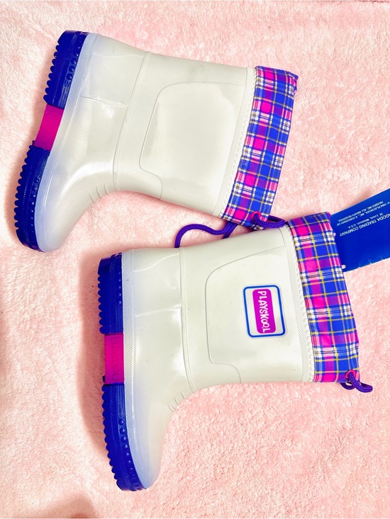 Playskool Other - Playskool Girls toddler rain boots Size 10 New With a warm insole insert inside